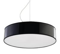 Suspension PIAZZA 45 cm noire Pure Lume 3xE27 IP20