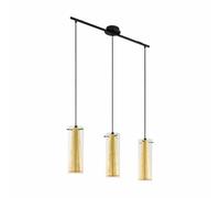 Suspension Pinto Gold Triple EGLO - Noir
