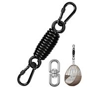 Suspension pivotante à 360° pour hamac, avec 2 mousquetons
