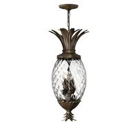 Suspension Plantation Hinkley bronze cristal 4xE14