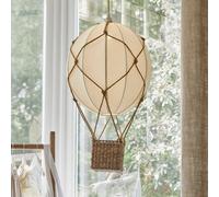 Suspension Plumillon crème/marron H/L/P env. 47/39/39 cm