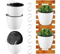 Suspension pour fleurs, lot de 5, système d'arrosage automatique, pour balcon