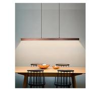 Suspension pour Salle à Manger, Lampe de Salle à Manger, luminaire de Luxe, Lampe linéaire Longue pour Bureau, Bar ou Table - Lustres compatibles avec Salle à Manger (Couleur : Blanc Froid,
