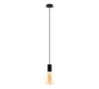 Suspension POZUETA E27 1X40W en acier noir D125mm