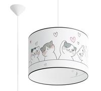 Sollux Lighting Cat lampe suspendue 1x15 W multicolore SL.1419
