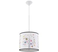 Suspension PVC Multicolore E27 1 Hibou 40