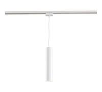 Suspension rail 1 phase blanche tube GU10 10W Maytoni