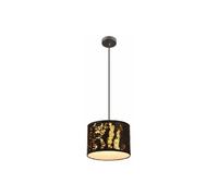Suspension Reality Crazy noire paillettes or E27 60W