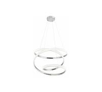Suspension Reality Enzo LED 58W chrome glamour Ø70cm