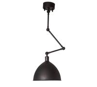 Suspension réglable noire Bazar By Rydéns métal Ø30