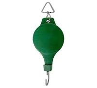 Suspension Rétractable Extérieur | Support De Pot De Fleurs Réglable En Hauteur - Poulie Crochet s | Pour Paniers De Jardin, Pots De Fleurs, Mangeoires À Oiseaux, Extérieur, Intérieur, Cour,