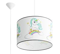 Suspension ronde enfant Licorne Ø40 E27 LED Pure Lume