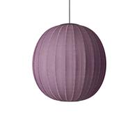 Suspension Ronde Knit-Wit Ø75 LED Bordeaux