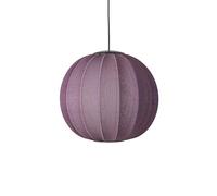 Suspension Ronde Knit-Wit Made By Hand Ø60 Bordeaux LED