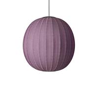 Suspension Ronde Knit-Wit Made By Hand Ø75 LED Bordeaux