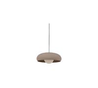 Suspension ronde métal sable brillant TIVO