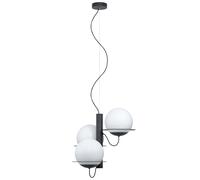 Suspension SABALETE E27 3X40W en acier noir D465mm