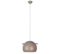 Suspension Salon Lampe de Table Lampe de Salle à Manger Effet Bois Vert H 150 cm