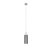 Suspension SELVINO E27 1X15W en acier nickel mat D100mm