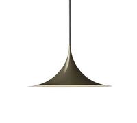Suspension Semi-fin Petit, Couleur Cacao Foncé.