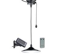 Lunartec Suspension solaire à LED 40 lm avec tirette et télécommande