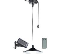 Lunartec Suspension solaire à LED 40 lm avec tirette et télécommande