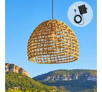 Lumisky Suspension solaire AMADEO SOLAR en jacinthe d'eau câble hybride secteur et solaire 5 m