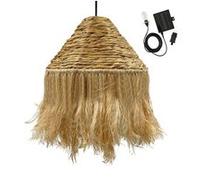 Suspension solaire LEONORA SOLAR en jacinthe d'eau avec câble hybride secteur et solaire 5m de longueur