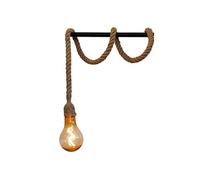 Lumisky Suspension solaire en corde grande ampoule LED blanc chaud CORDY 2M20