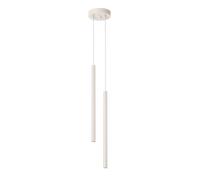 Suspension Sollux Lighting Pastelo 2 Beige 15x15x114 cm