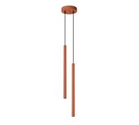 Sollux Lighting Pastelo lampe suspendue 2x8 W rouge SL.1525
