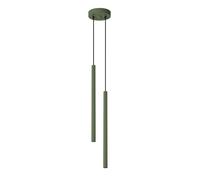 Suspension Sollux Lighting Pastelo 2 Vert 15x15x114 cm