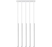 Suspension - Sollux - PASTELO 5 - Blanc - 5 ampoules - Design Moderne Boho
