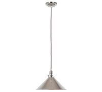 Suspension style indus nickel poli Ø37 Provence Elstead