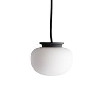 Suspension Supernate Ø 13cm H x Ø 10.1x13.3cm/textile cable black/canopy black