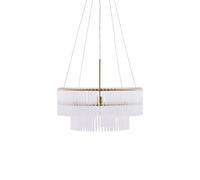 Suspension Suspension 60 Cm, Transparent/ Laiton