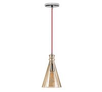 Suspension Suspension Plafond Salle d'étude Luminaire Verre Chrome Spot Spot Spot 9703100