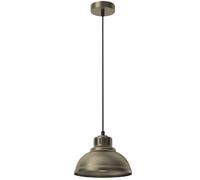 Suspension Sven or titane noir Ø21 E27 15W Luminex