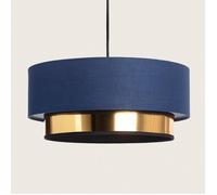 Suspension Textile Friedrich Bleu marine