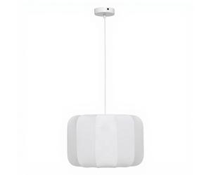 Suspension Tobie Ø 37 cm en Coton Blanc
