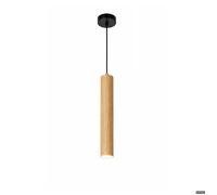 Suspension tube aluminium minimaliste moderne, 40 cm, avec douille GU10, hauteur réglable 'RIOM'