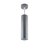 Suspension tube industrielle chromée Ø6 GU10 Struhm