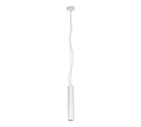 Suspension tube moderne blanche GU10 Kaja Mile K-4417