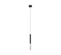 Suspension tube moderne noire LED 5W Zuma Line ONE