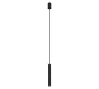 Suspension tube noire Fourty M Nowodvorski GU10 H133cm