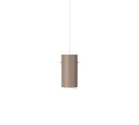 Suspension Tube Petit Gris Chaud