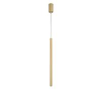 Suspension tube Sopel dorée mat moderne 50 cm 1xG9