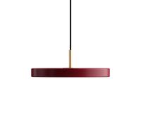 Suspension Umage Asteria Mini Rouge avec Dessus en Laiton