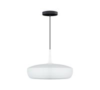Suspension Umage Clava Dine avec Rosace Blanc Mat/ Noir