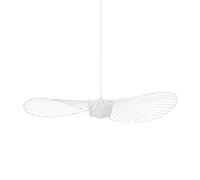 Suspension Vertigo L H x Ø 17x200cm/laid by hand/white cable